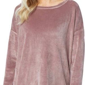 32 degrees NWT Velour Pullover Rose colored XXL SOFT AND PRETTY